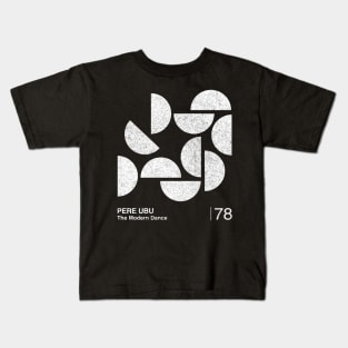 Pere Ubu / Minimalist Graphic Design Fan Artwork Kids T-Shirt